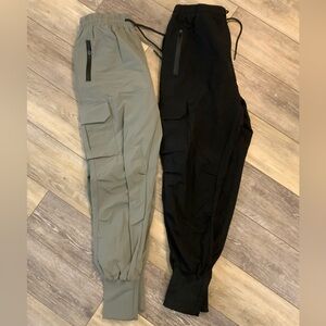 Set of two men’s cargo sweatpants. Size XL